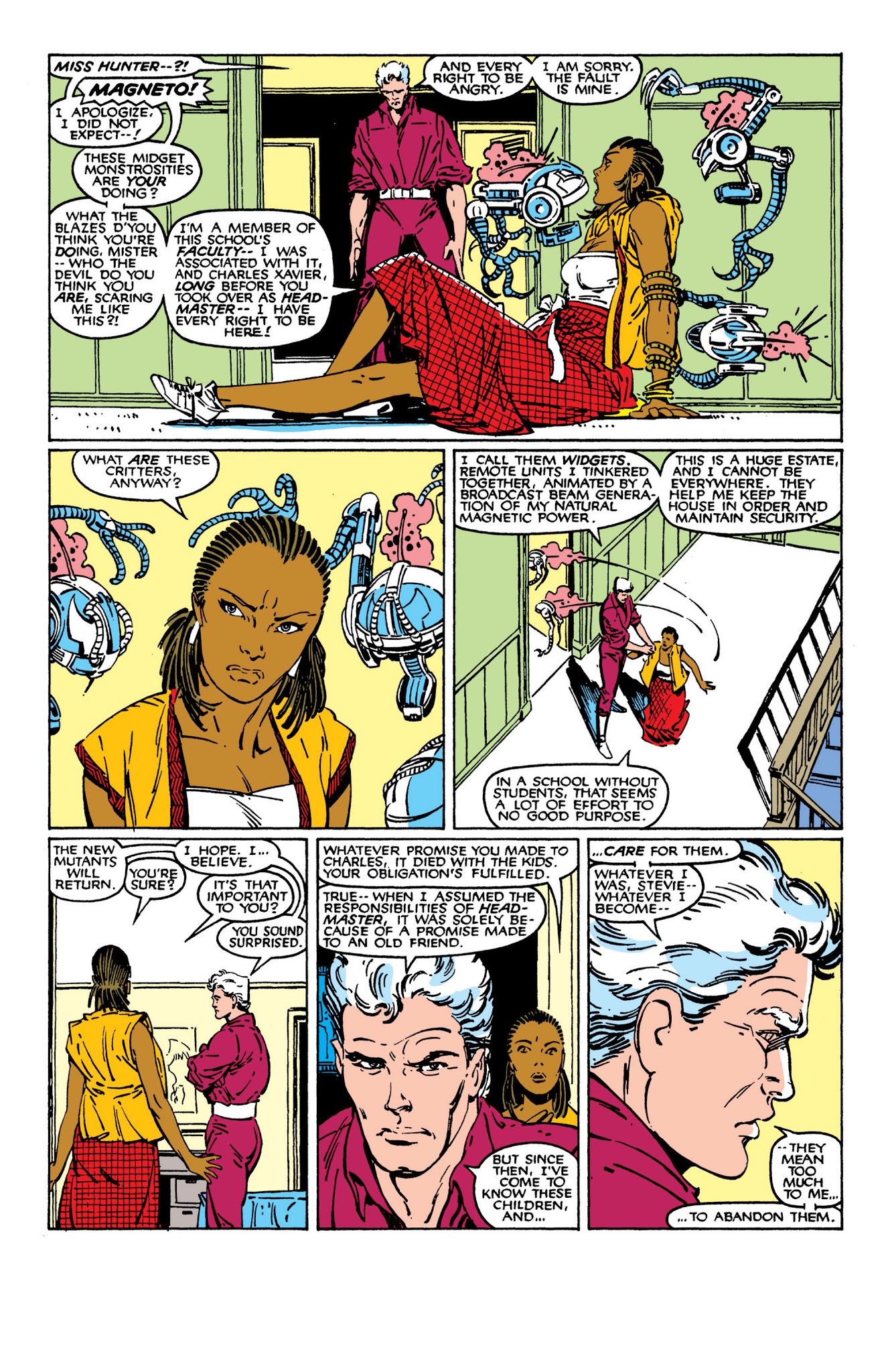 Read online New Mutants Classic comic -  Issue # TPB 7 - 12