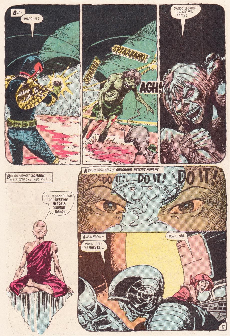 Read online Judge Dredd (1983) comic -  Issue #31 - 19