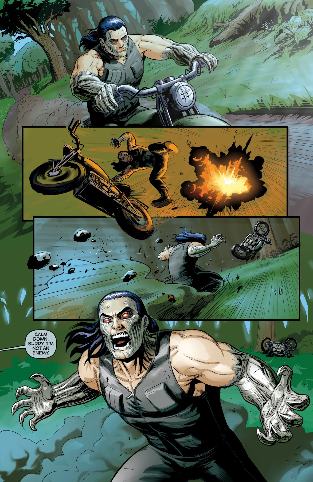 Read online Cyber Force comic -  Issue #6 - 6