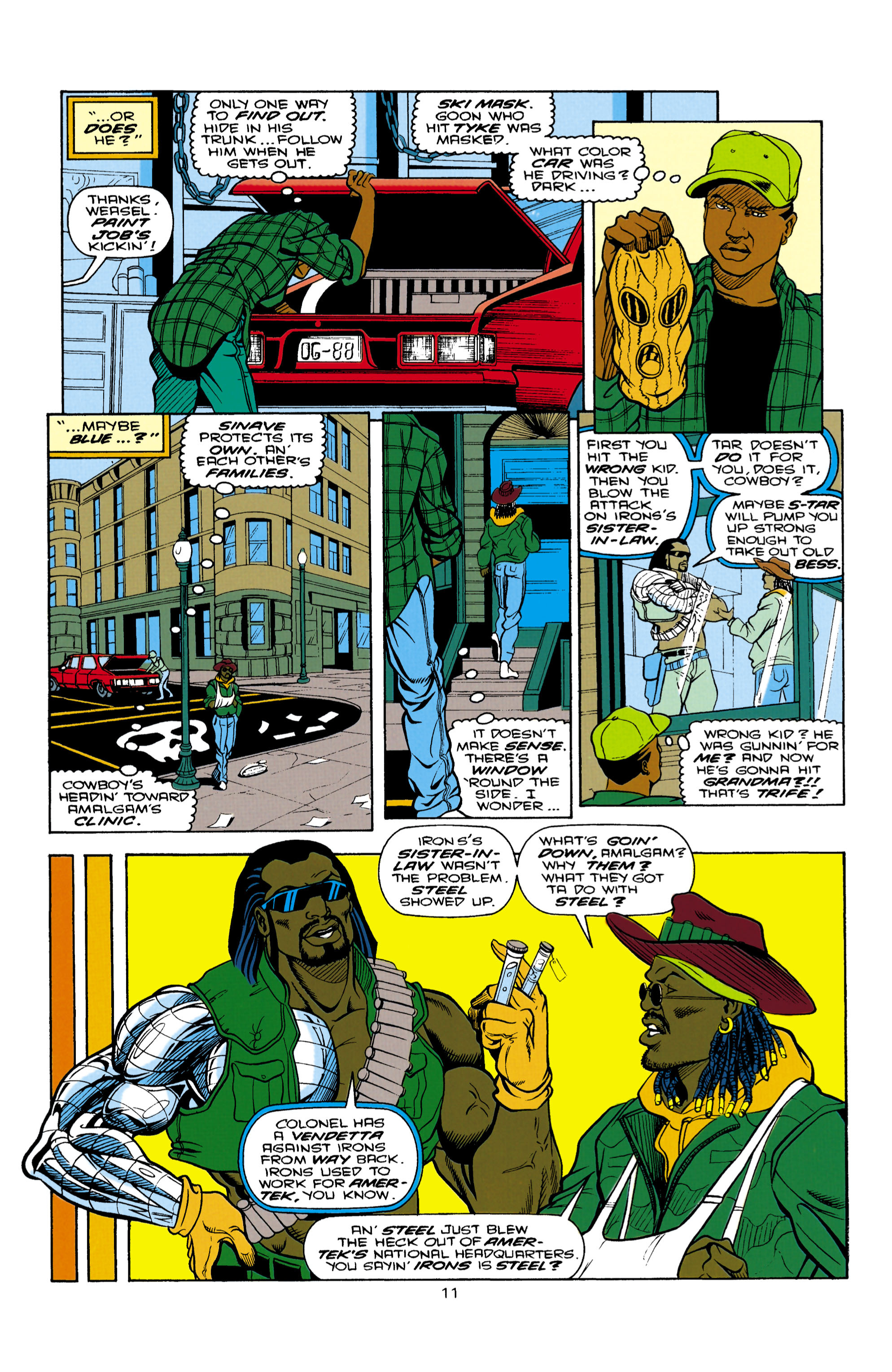 Read online Steel (1994) comic -  Issue #5 - 11