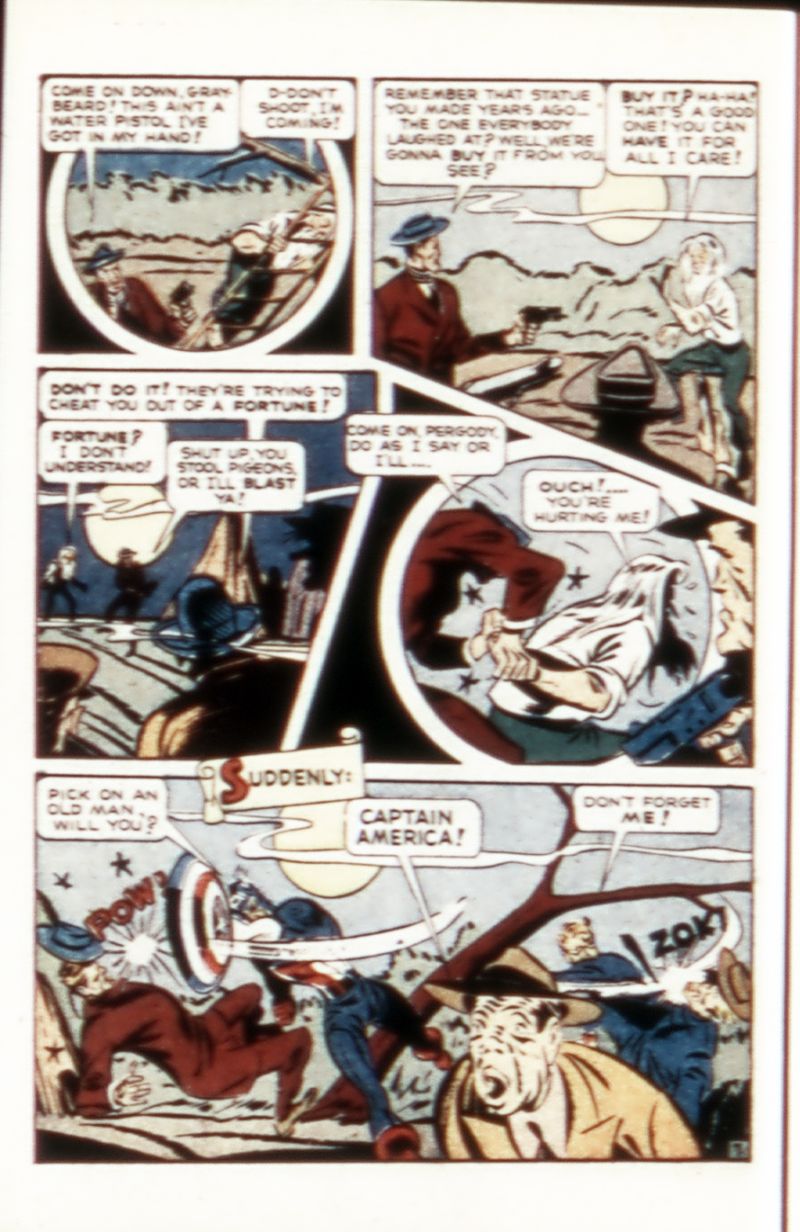Read online Captain America Comics comic -  Issue #52 - 47