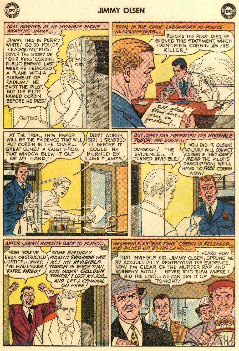 Read online Superman's Pal Jimmy Olsen comic -  Issue #40 - 9