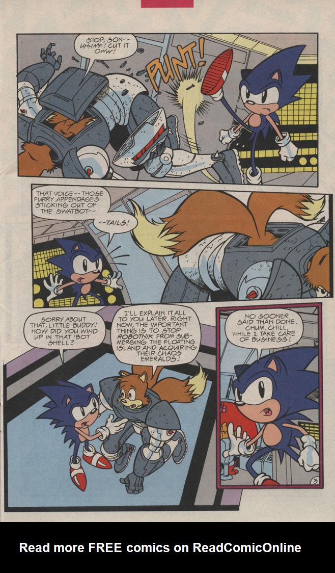 Read online Sonic Quest - The Death Egg Saga comic -  Issue #3 - 7