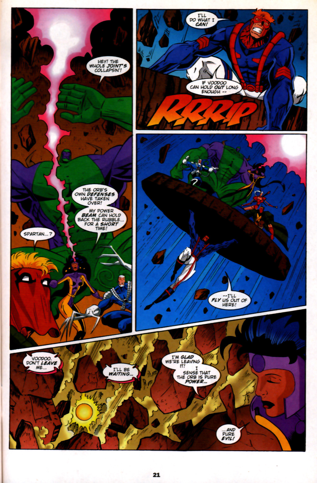 WildC.A.T.s Adventures issue 10 - Page 24