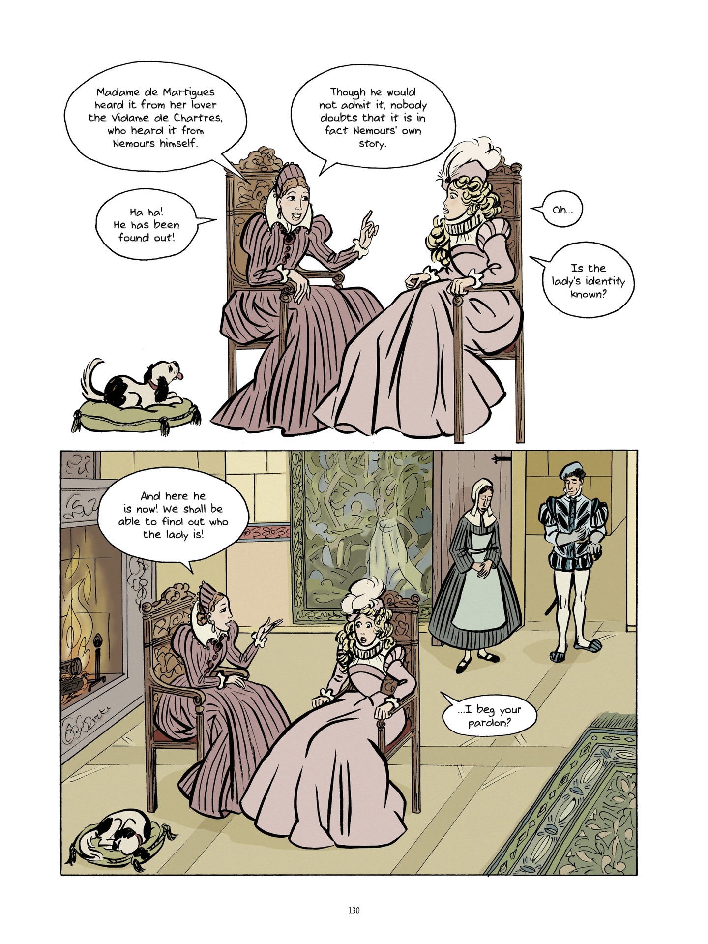 Read online The Princess of Clèves comic -  Issue # TPB (Part 1) - 122