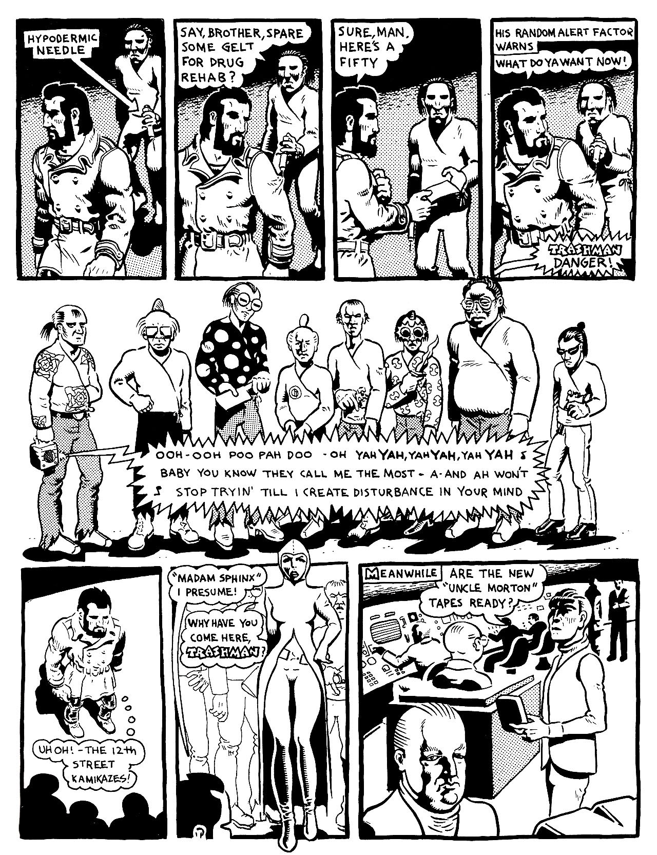 Read online Trashman Lives! comic -  Issue # TPB - 122