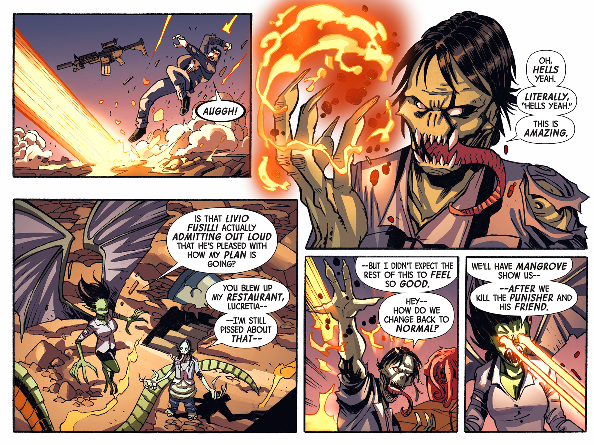 Read online Doctor Strange/Punisher: Magic Bullets Infinite Comic comic -  Issue #3 - 14