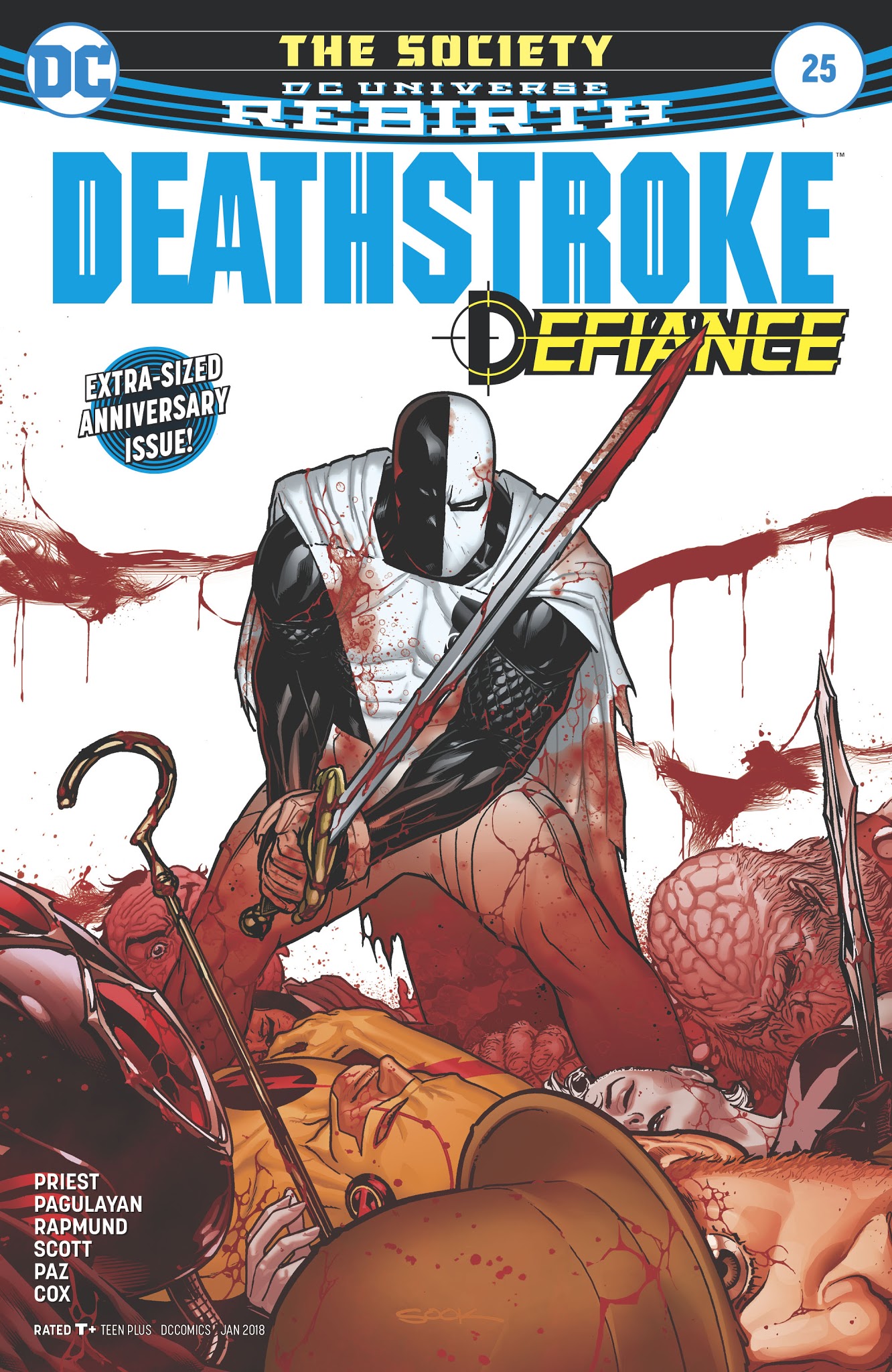 Read online Deathstroke (2016) comic -  Issue #25 - 1