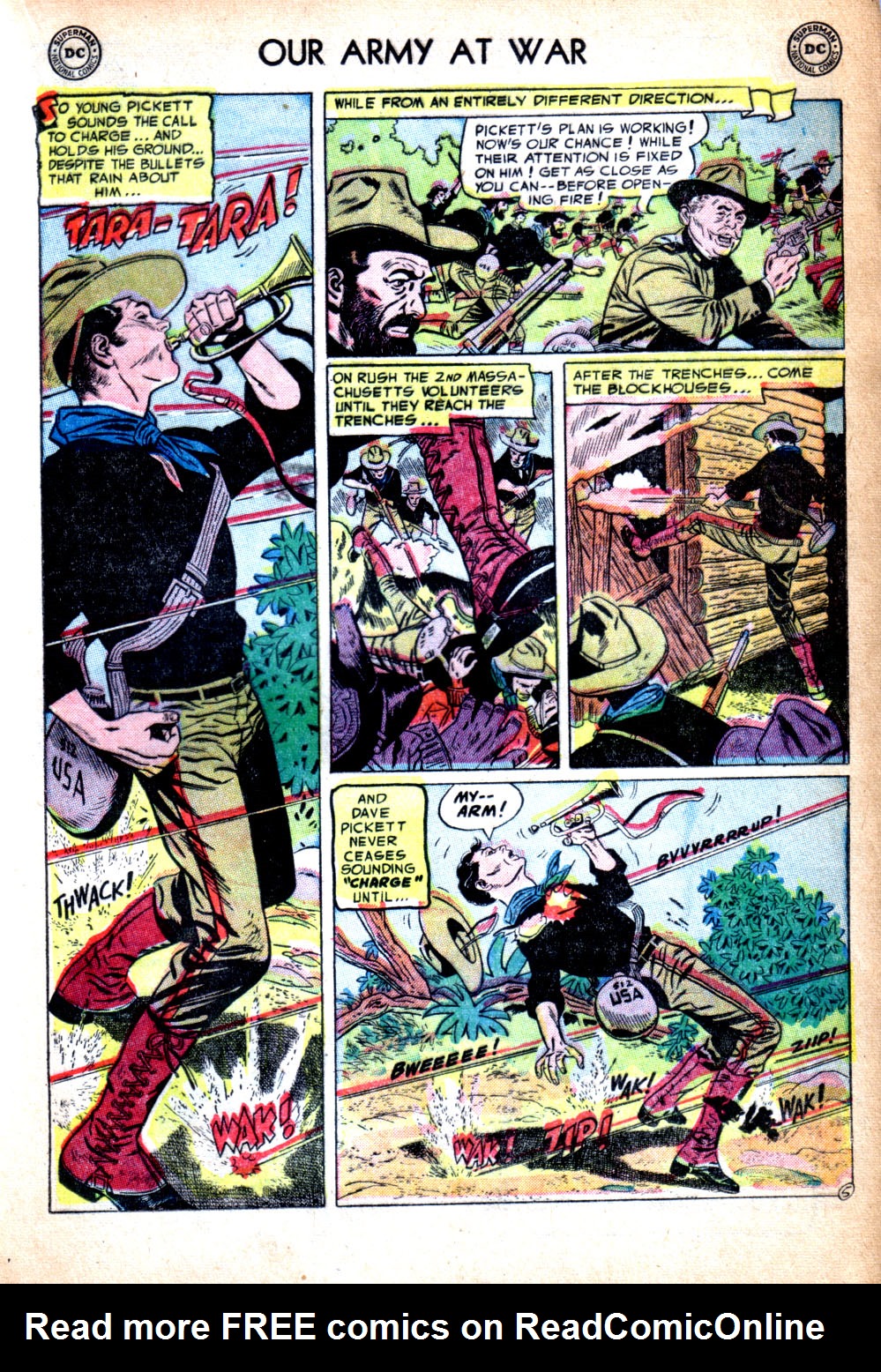 Read online Our Army at War (1952) comic -  Issue #16 - 17