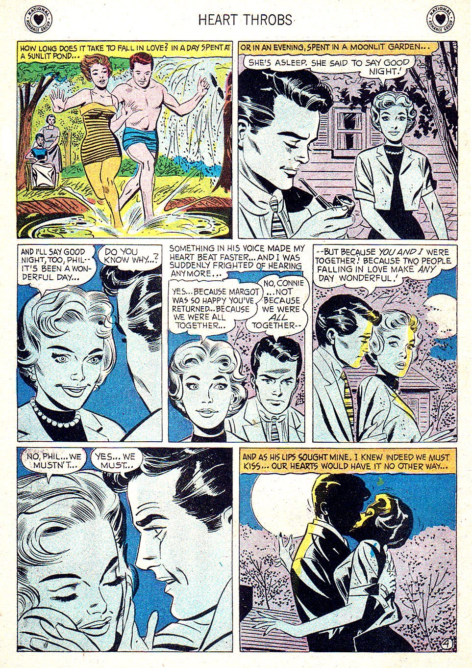 Read online Heart Throbs comic -  Issue #52 - 6