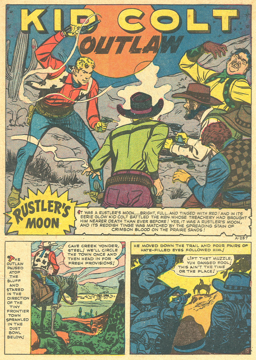 Read online Kid Colt Outlaw comic -  Issue #22 - 3