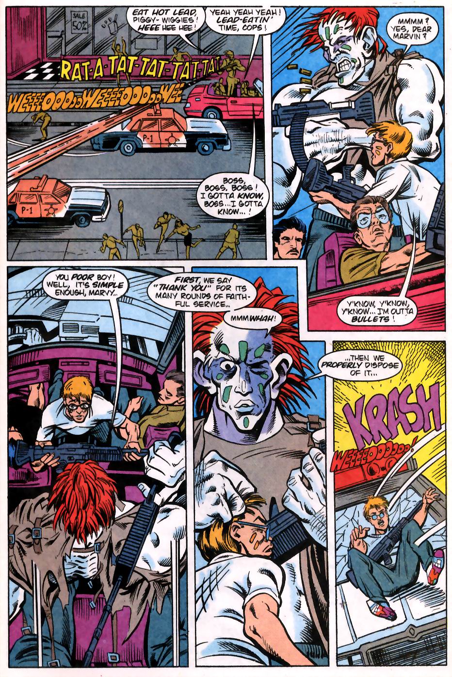 Read online The Web (1991) comic -  Issue #13 - 22