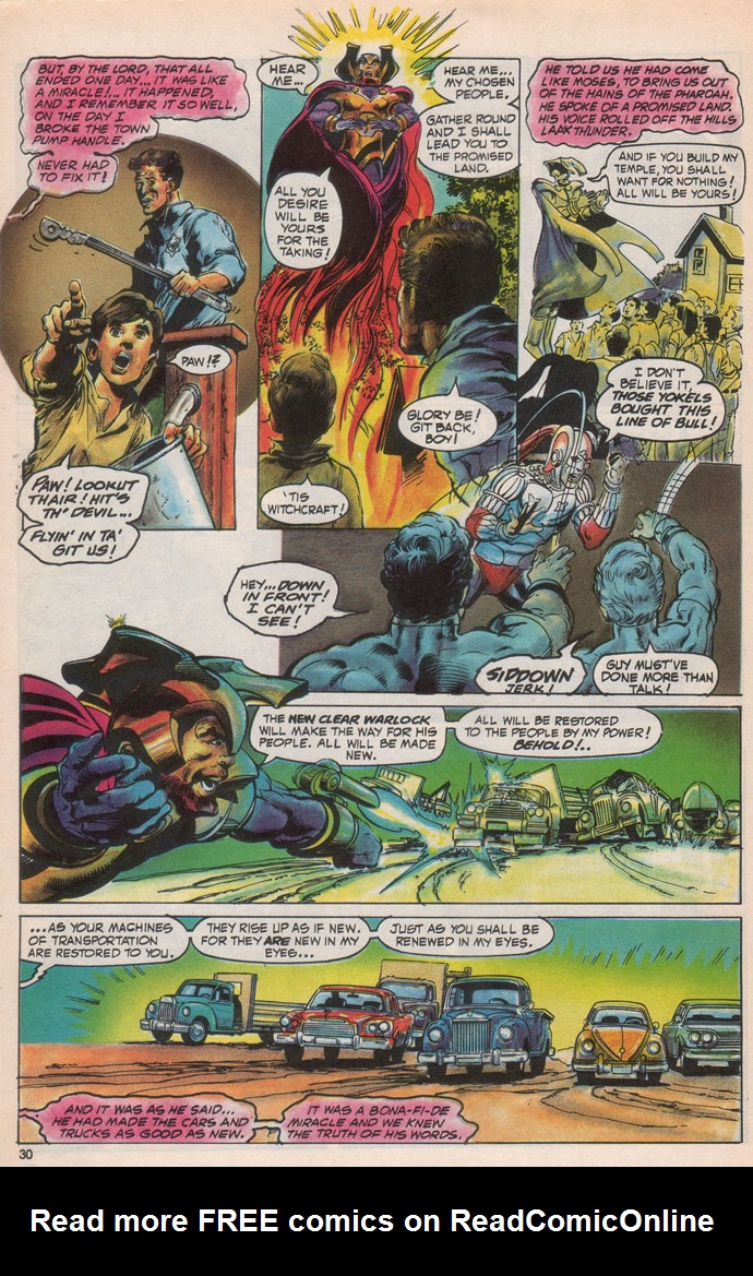 Read online The Revengers featuring Megalith comic -  Issue #4 - 32