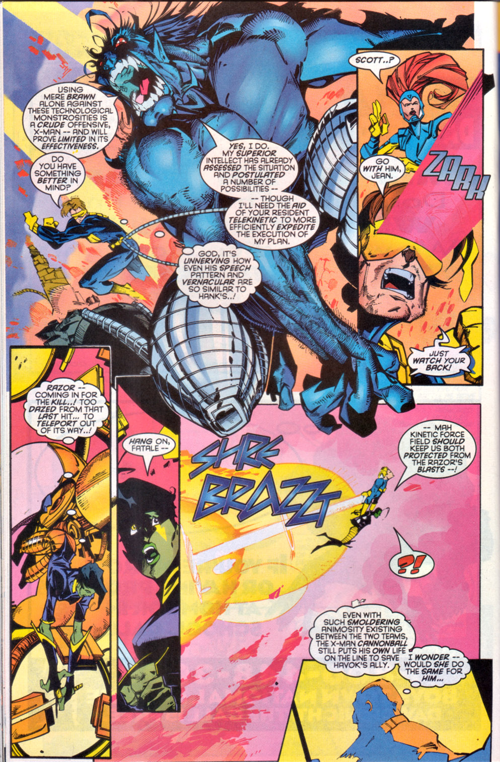 Read online X-Men Annual comic -  Issue #21 - 20