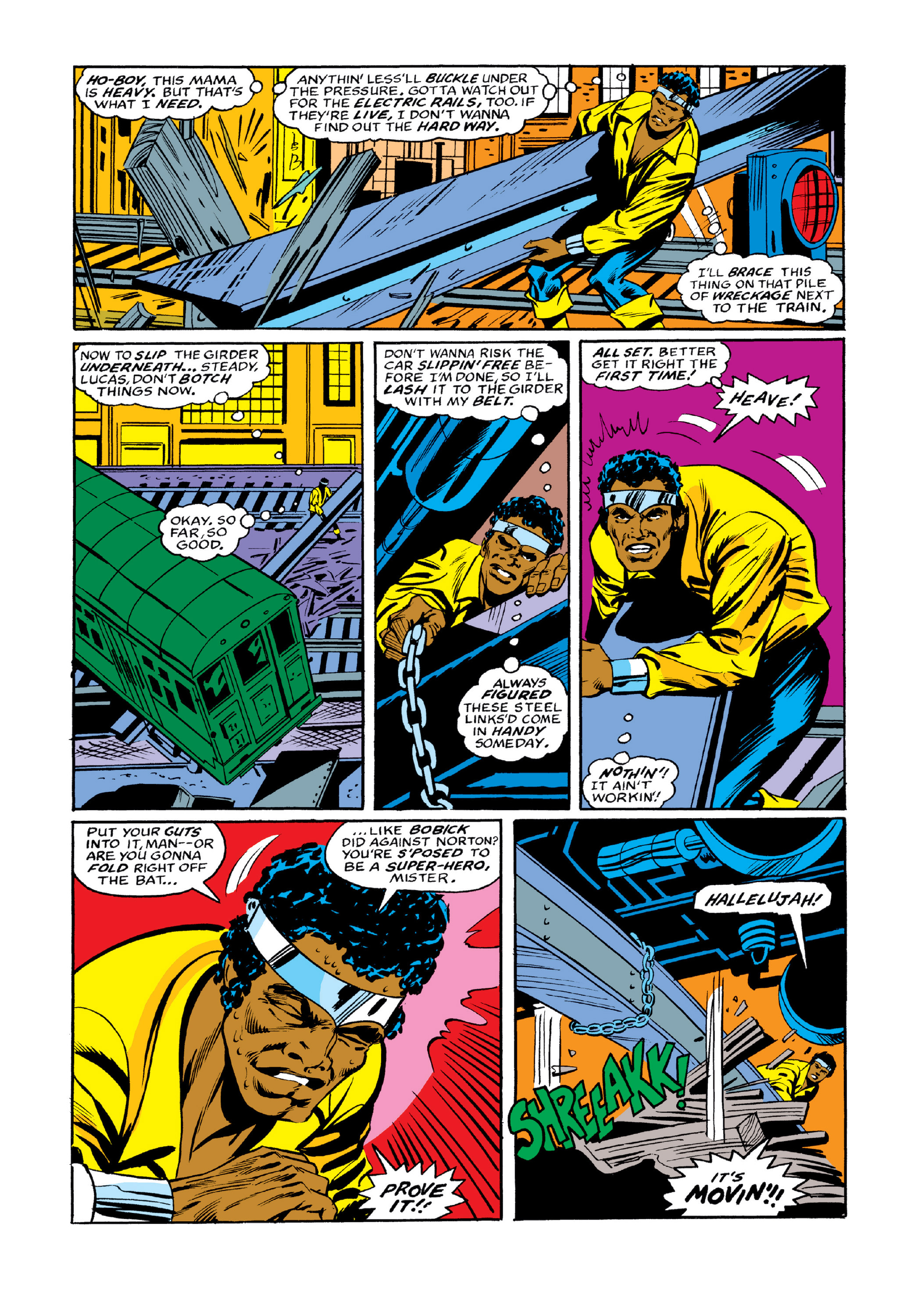 Read online Marvel Masterworks: Luke Cage, Power Man comic -  Issue # TPB 3 (Part 3) - 104