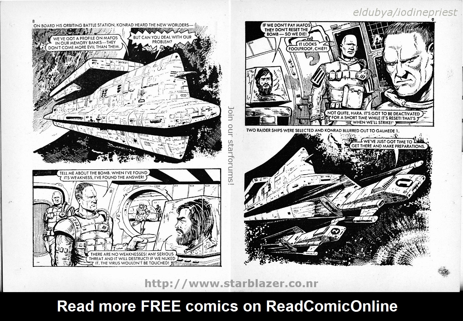 Read online Starblazer comic -  Issue #119 - 6