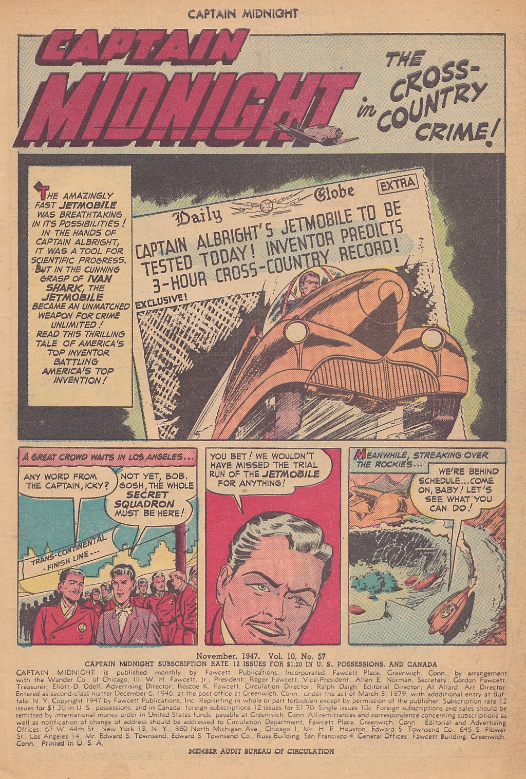 Read online Captain Midnight (1942) comic -  Issue #57 - 3