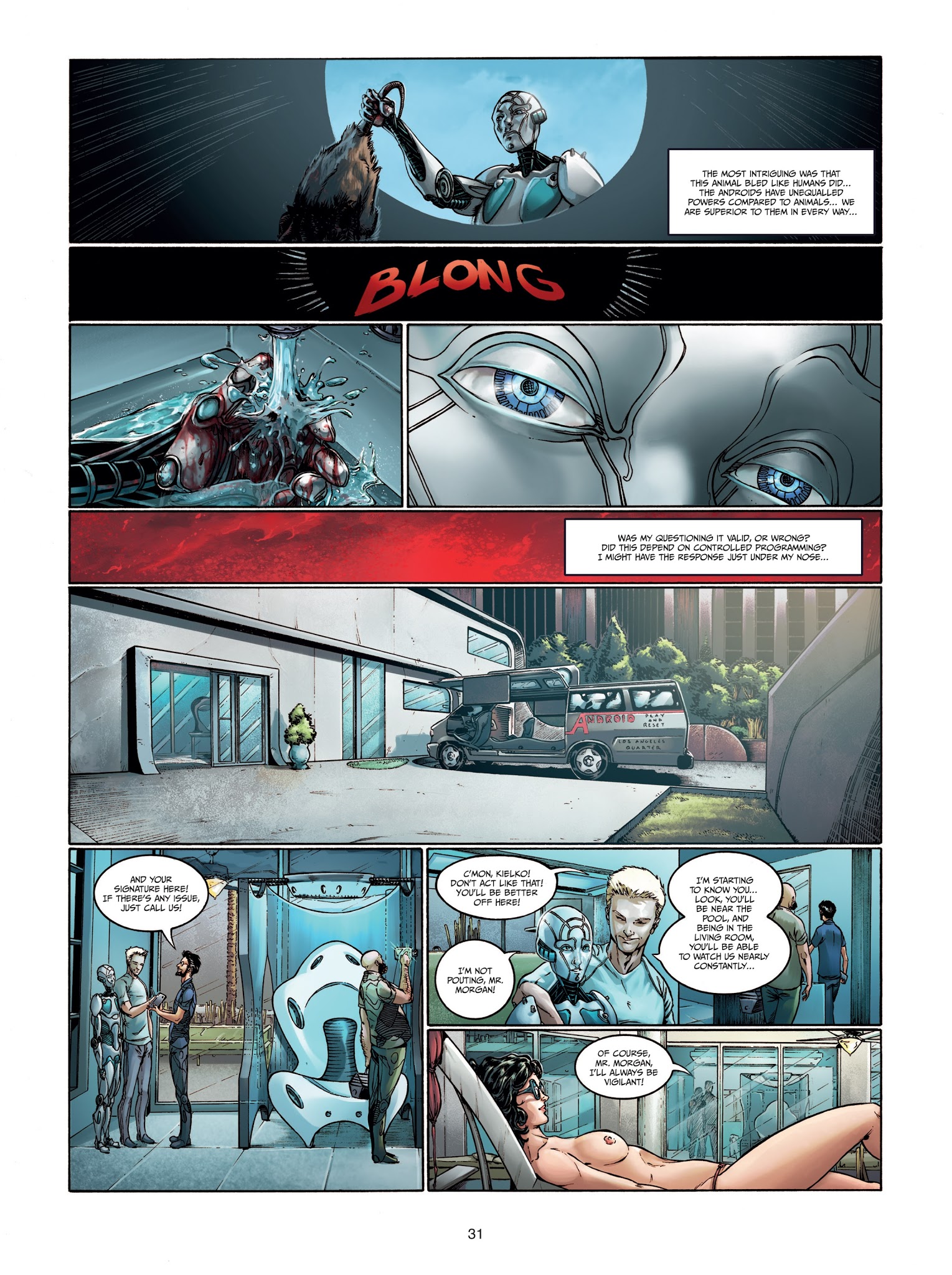Read online Androïds comic -  Issue #4 - 31