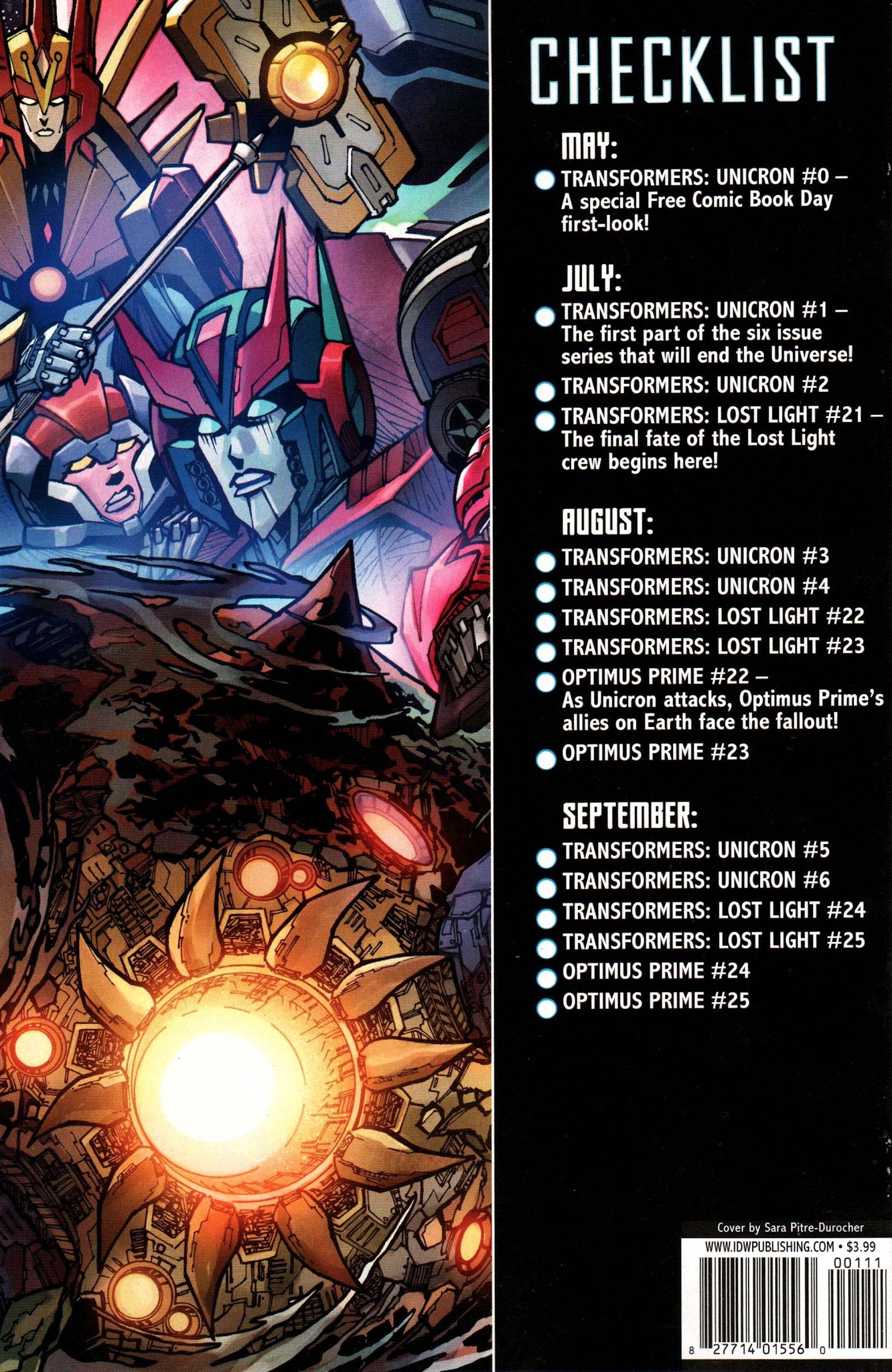 Read online Free Comic Book Day 2018 comic -  Issue # Transformers Unicron - 32