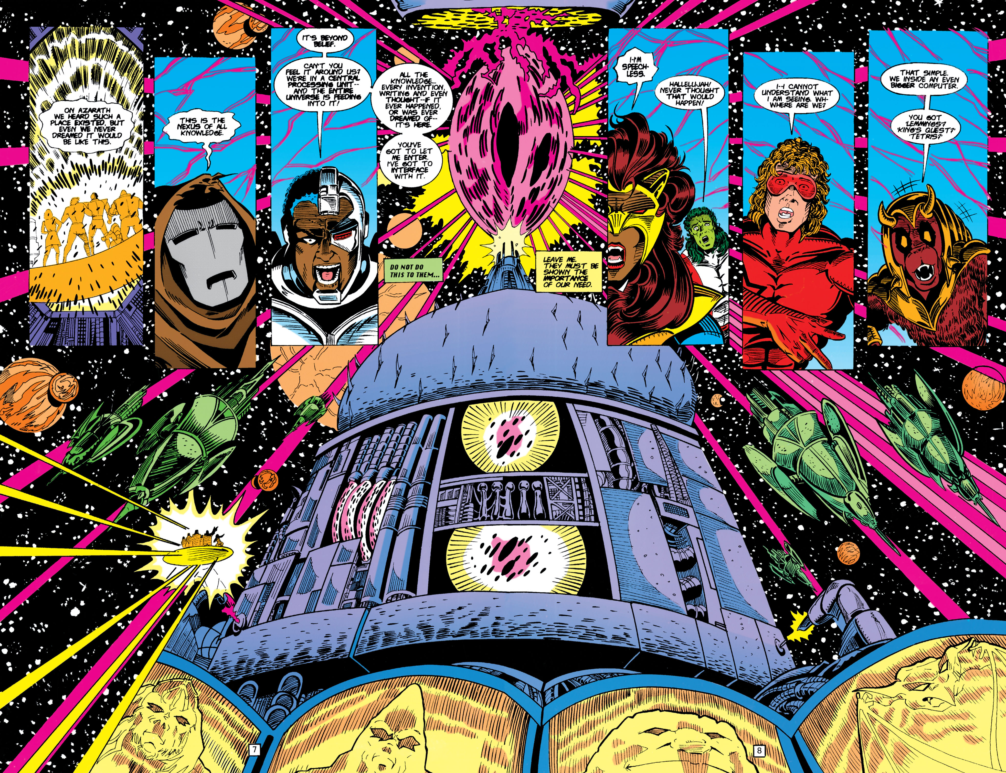 Read online The New Titans (1988) comic -  Issue #104 - 7