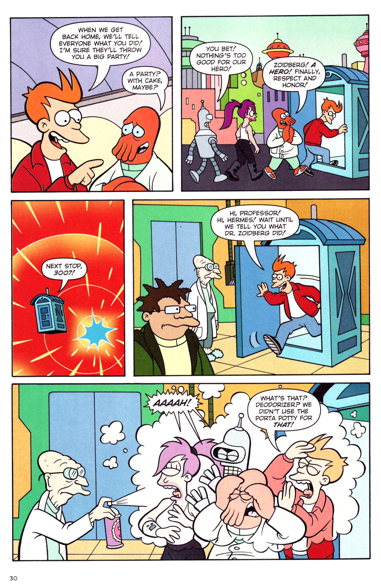Read online Futurama Comics comic -  Issue #32 - 25