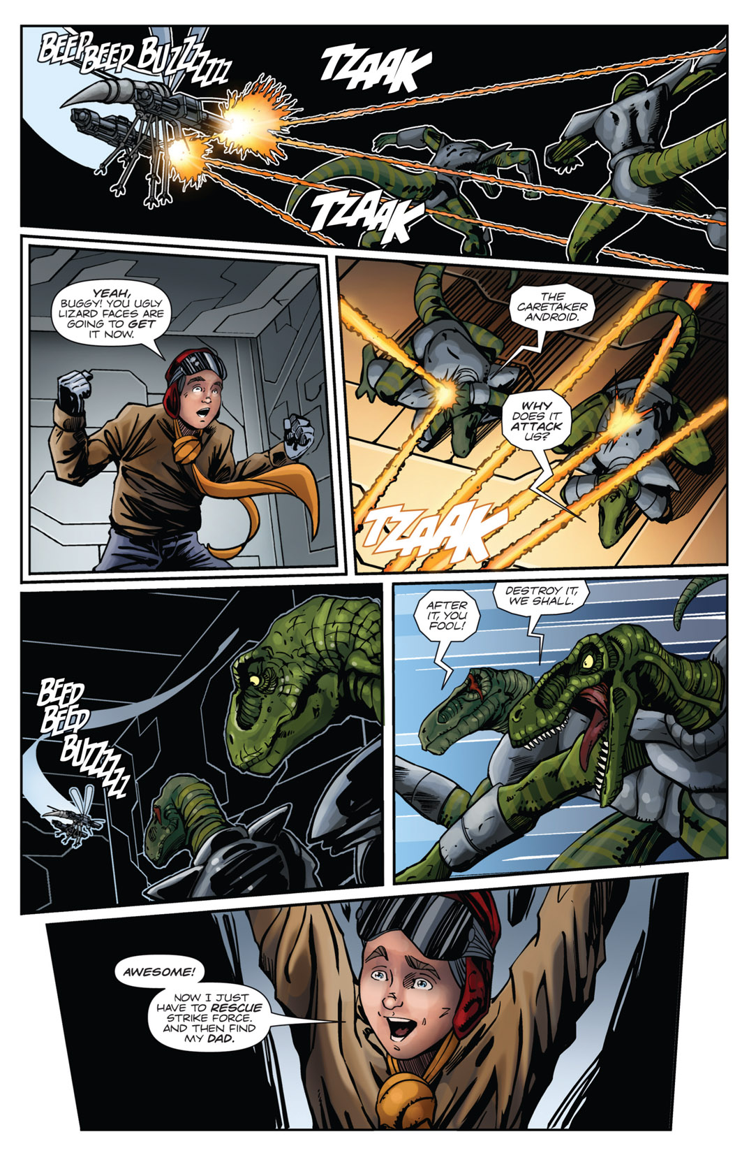 Read online Jurassic StrikeForce 5 comic -  Issue # _TPB - 94