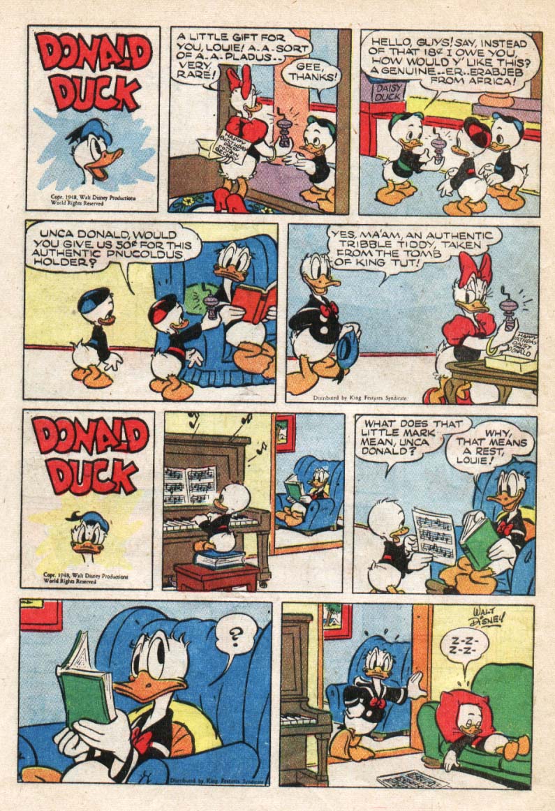 Read online Walt Disney's Comics and Stories comic -  Issue #129 - 40
