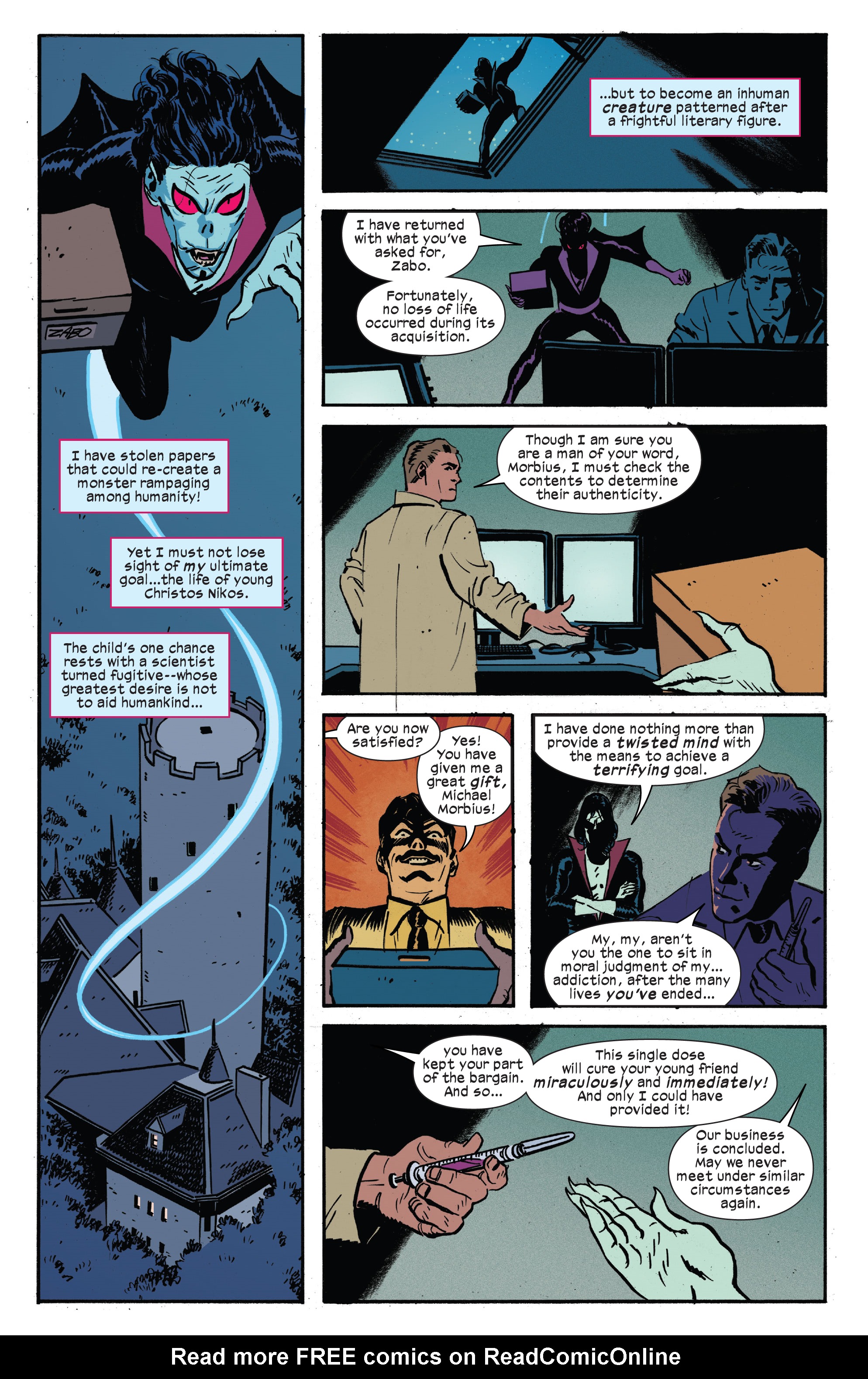 Read online Marvel-Verse: Thanos comic -  Issue #Marvel-Verse (2019) Morbius - 115
