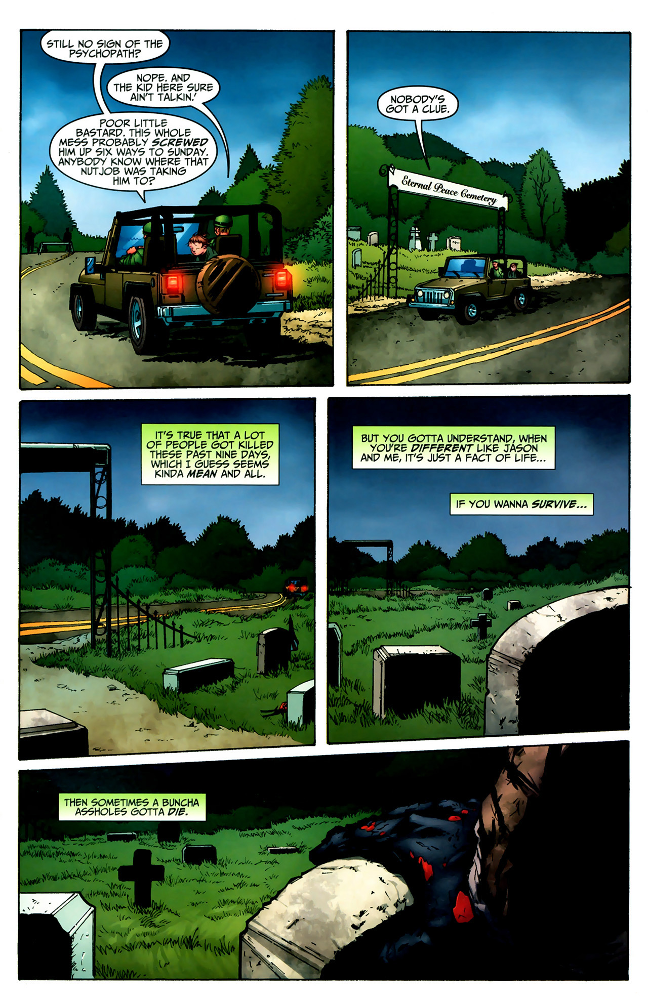 Read online Friday the 13th:  How I Spent My Summer Vacation comic -  Issue #2 - 22