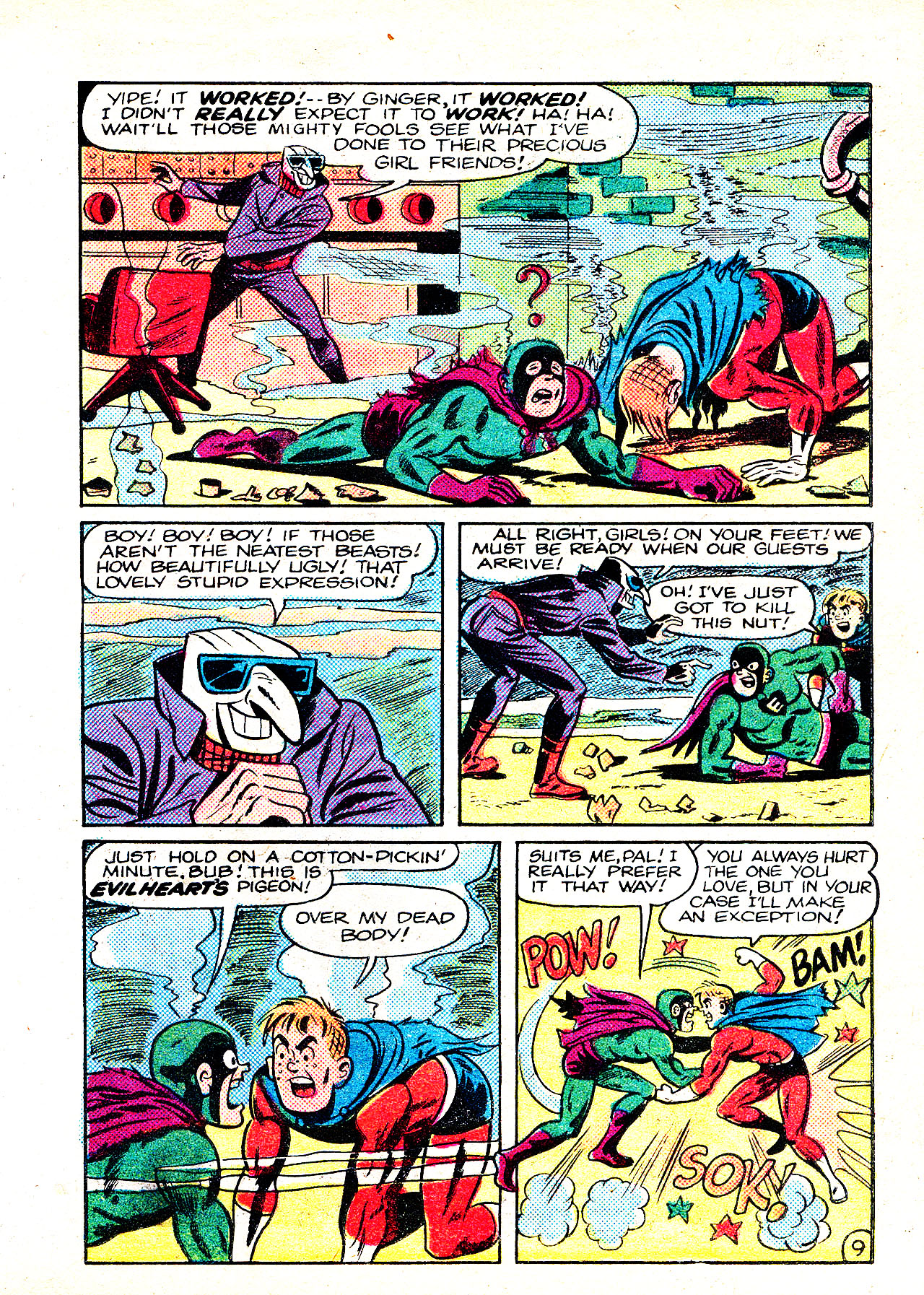 Read online Captain Hero Comics Digest Magazine comic -  Issue # TPB - 46