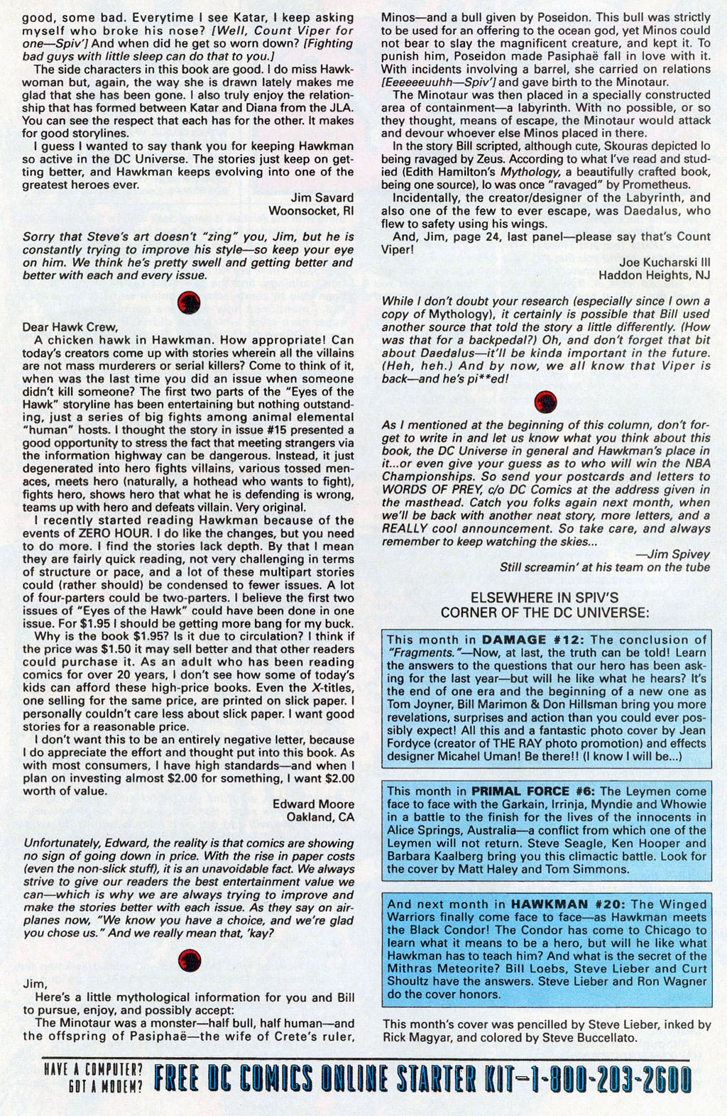 Read online Hawkman (1993) comic -  Issue #19 - 28