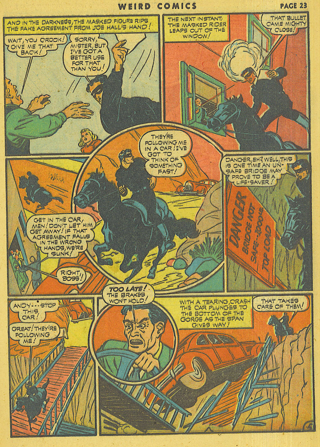 Read online Weird Comics comic -  Issue #17 - 24