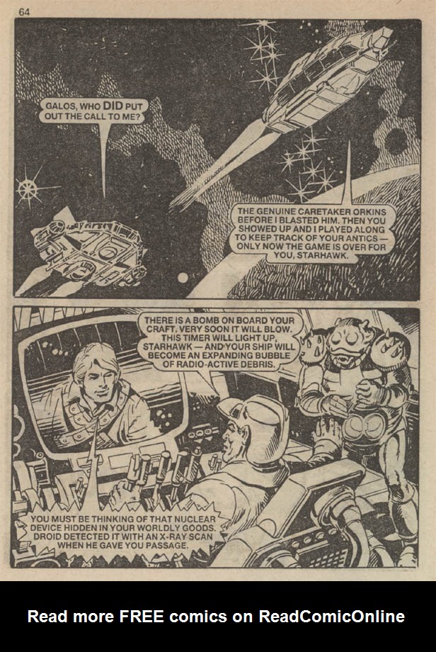 Read online Starblazer comic -  Issue #186 - 63
