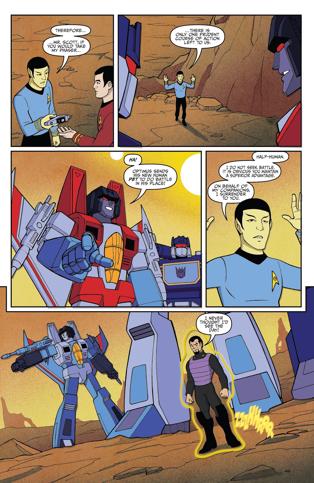 Read online Star Trek vs. Transformers comic -  Issue #3 - 10