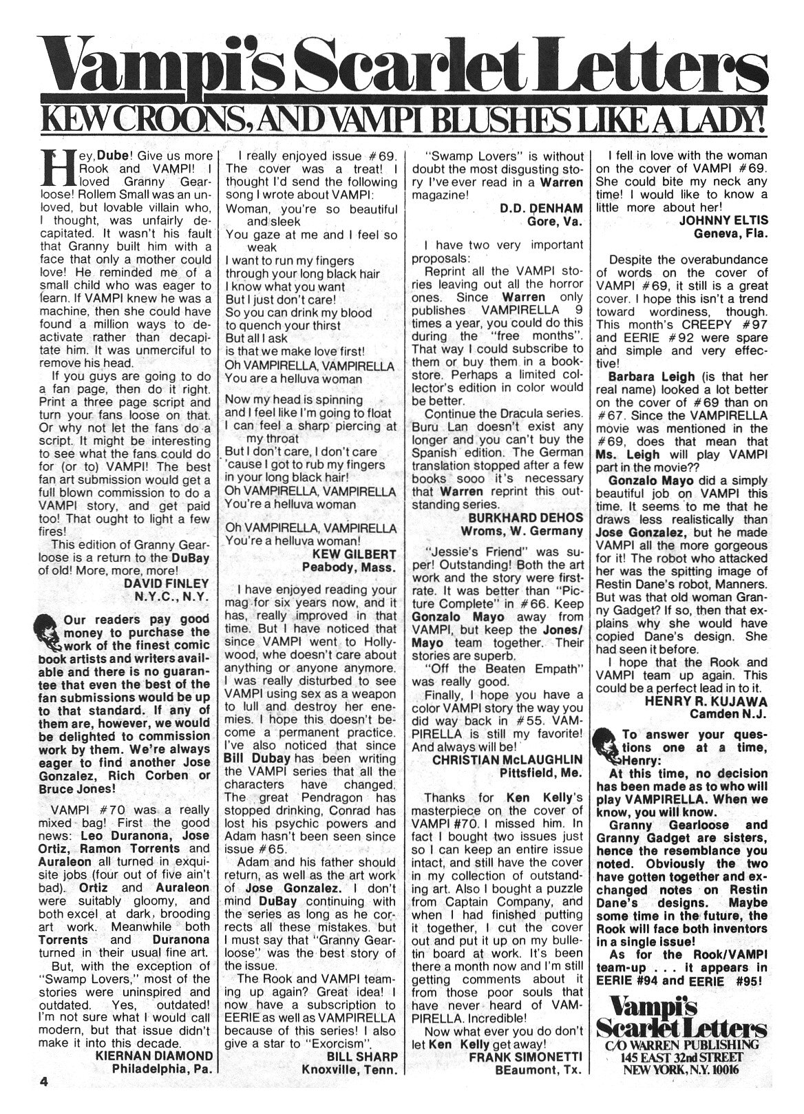 Read online Vampirella (1969) comic -  Issue #72 - 4