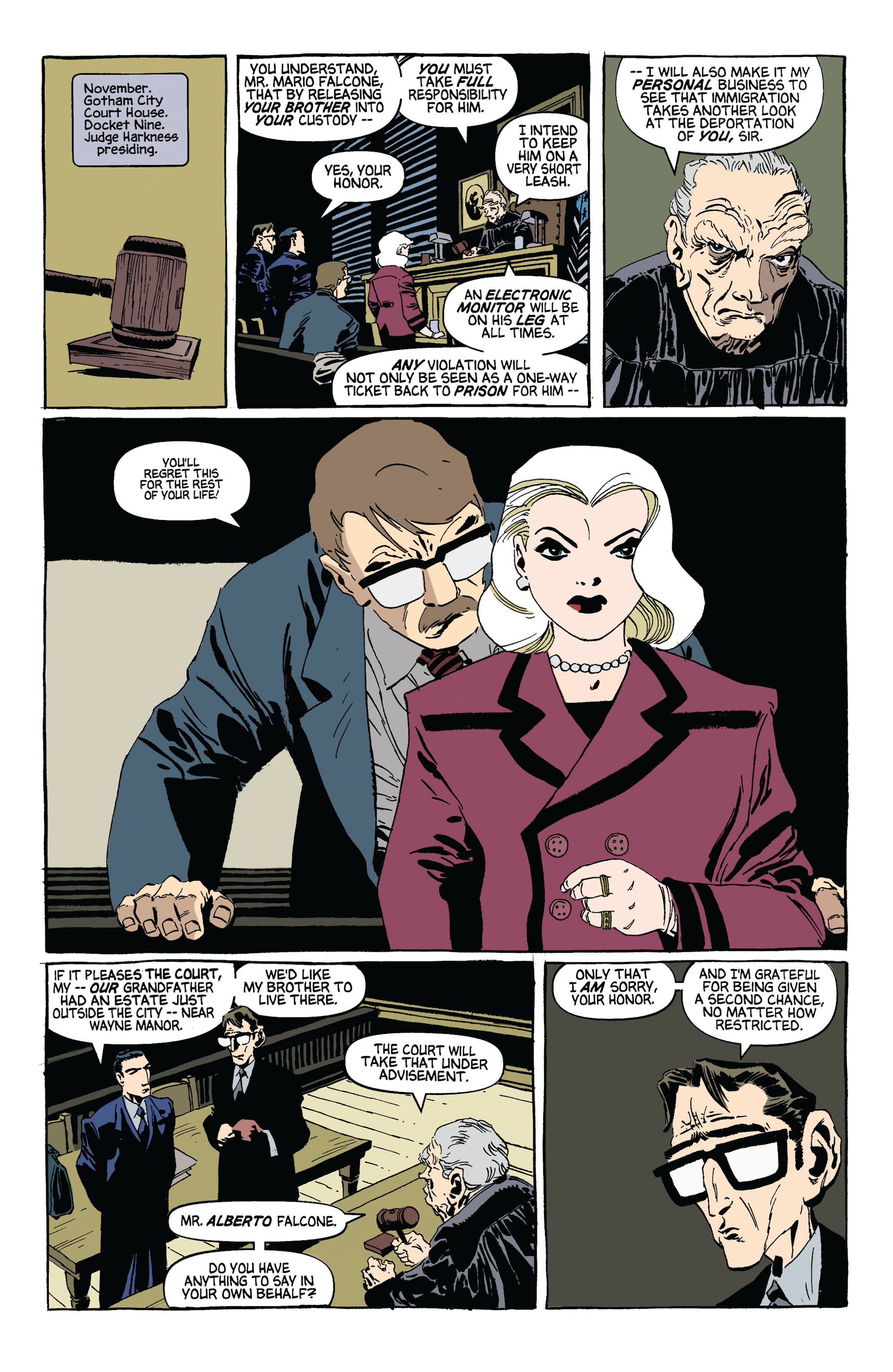 Read online Batman: Dark Victory (1999) comic -  Issue #1 - 42