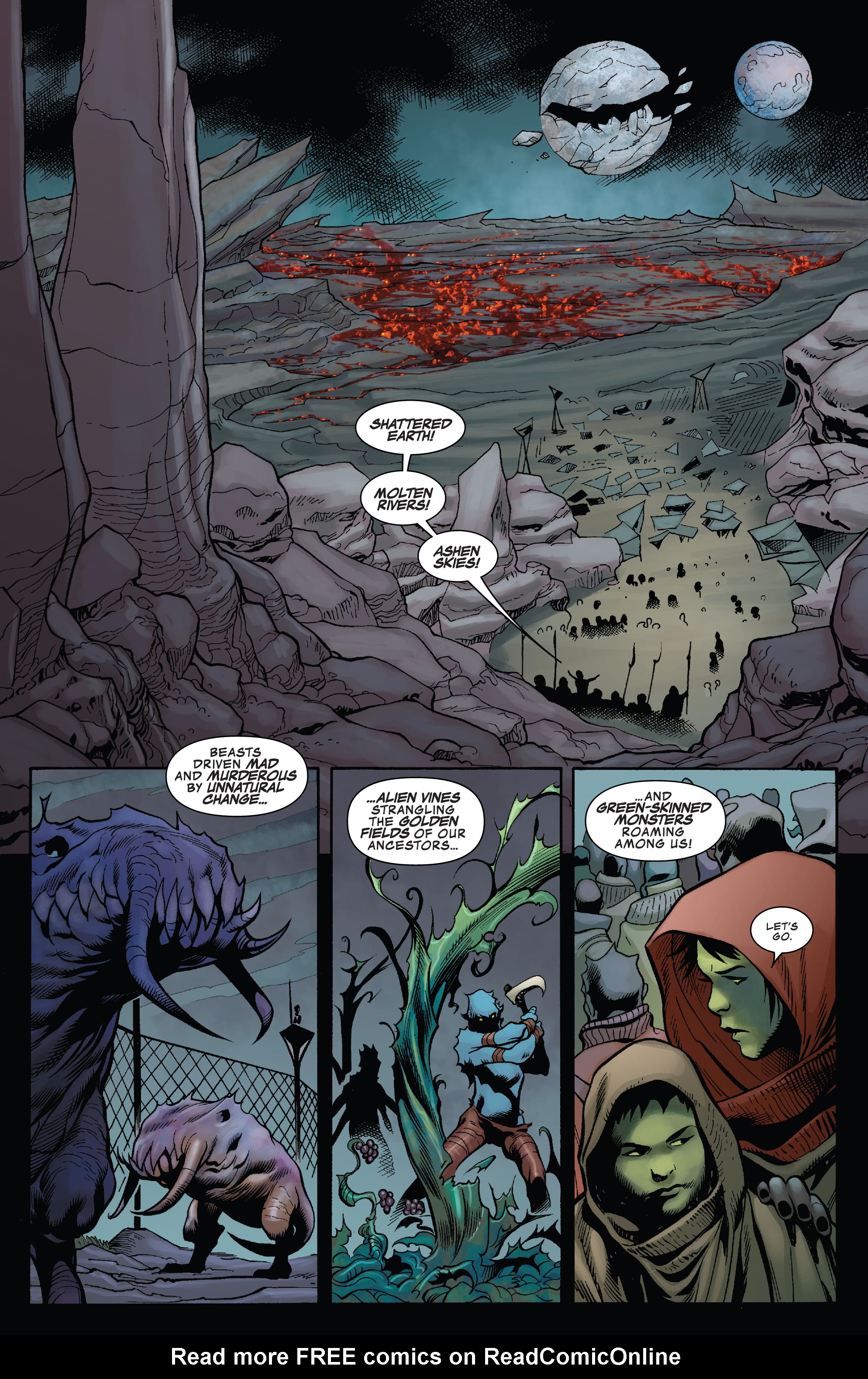 Read online Planet Hulk Worldbreaker comic -  Issue #1 - 5