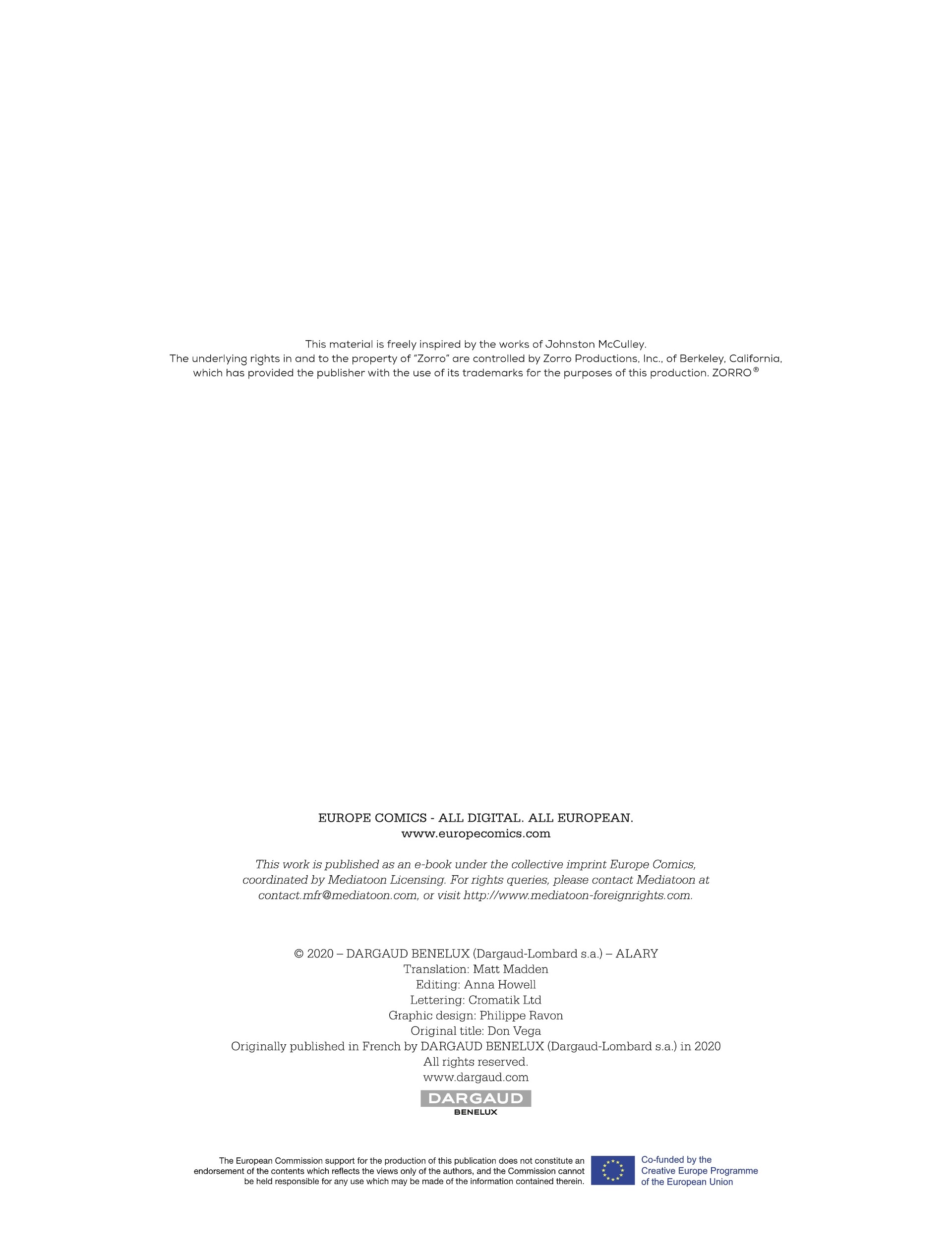 Read online Don Vega comic -  Issue # TPB - 94