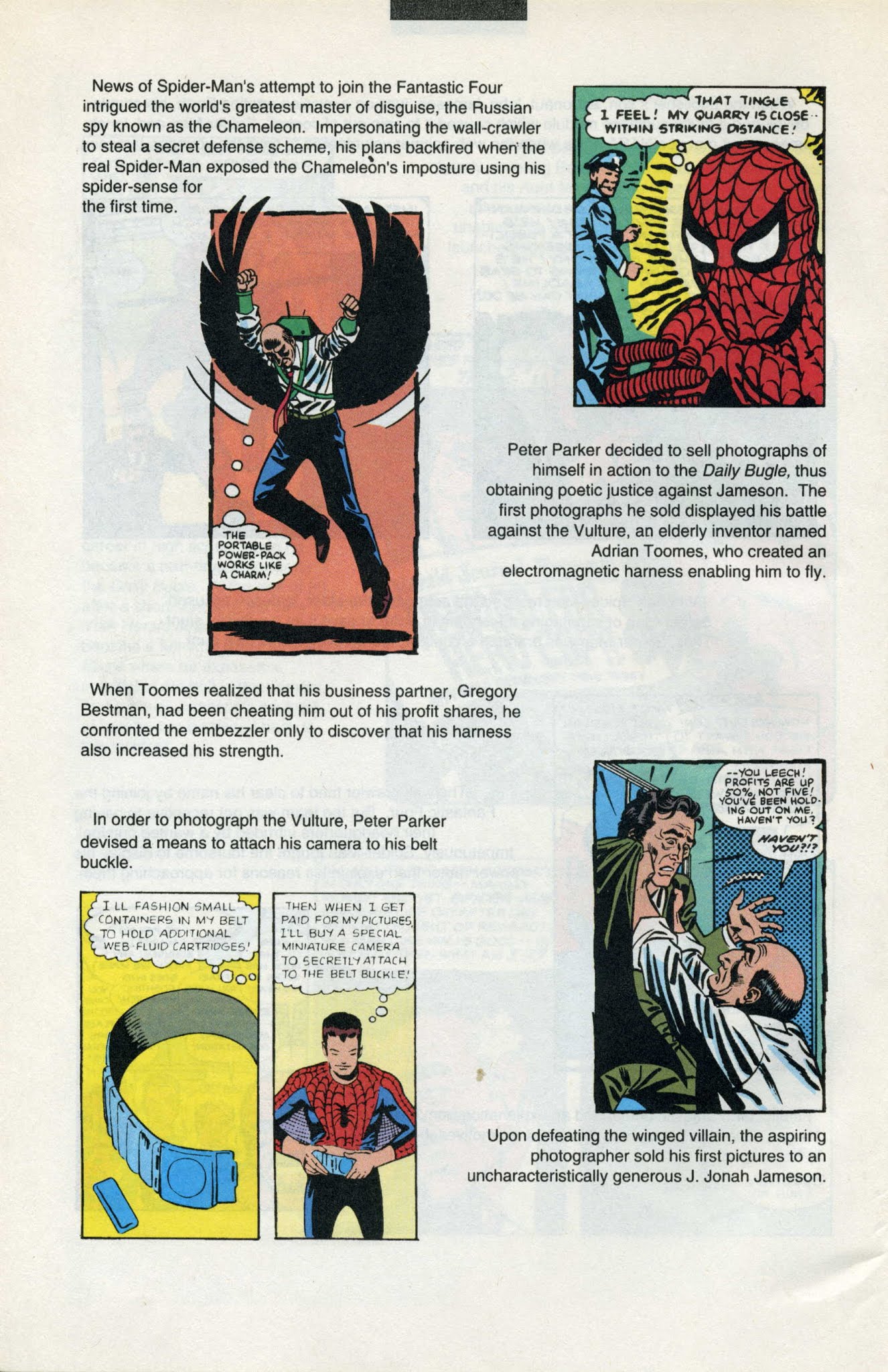 Read online Spider-Man Saga (1991) comic -  Issue #1 - 12