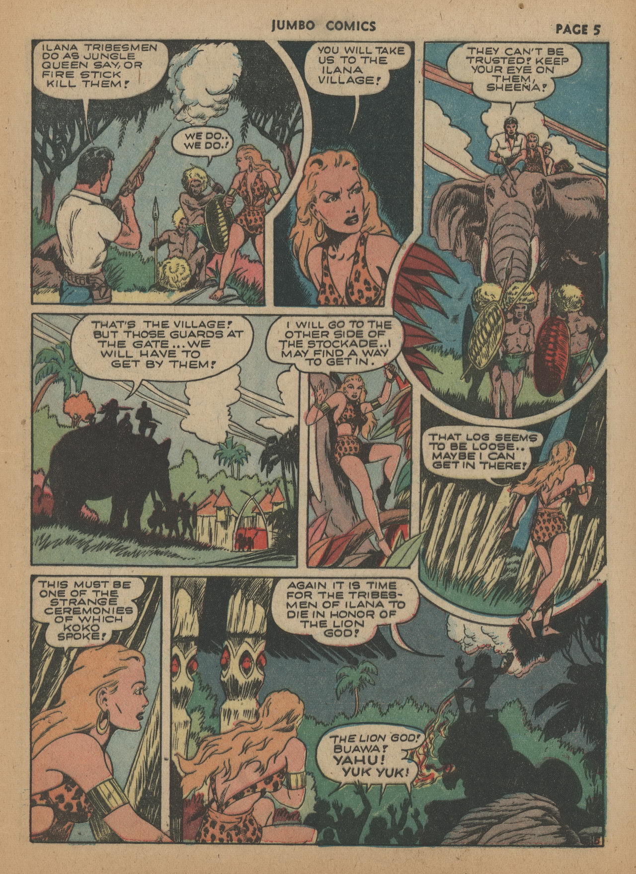 Read online Jumbo Comics comic -  Issue #41 - 7