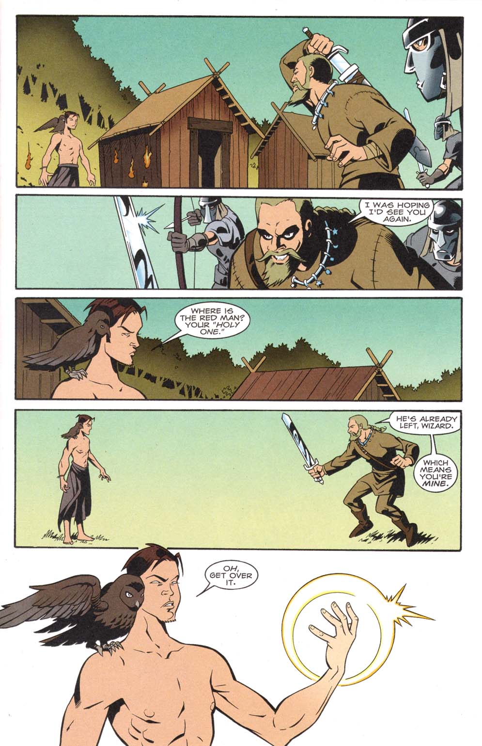 Read online Hunter:  The Age of Magic comic -  Issue #5 - 6