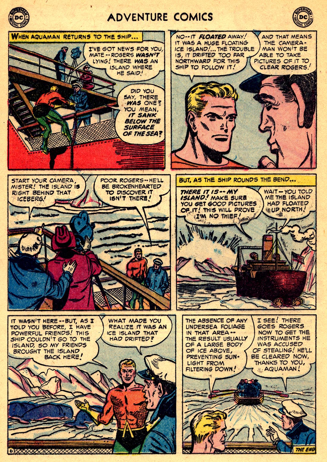 Read online Adventure Comics (1938) comic -  Issue #209 - 20