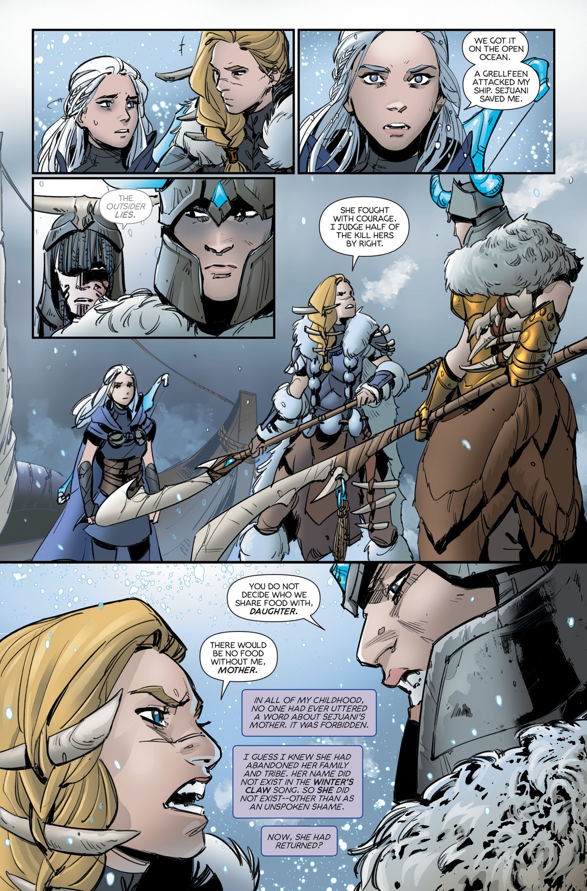 Read online League of Legends: Ashe: Warmother Special Edition comic -  Issue #3 - 22