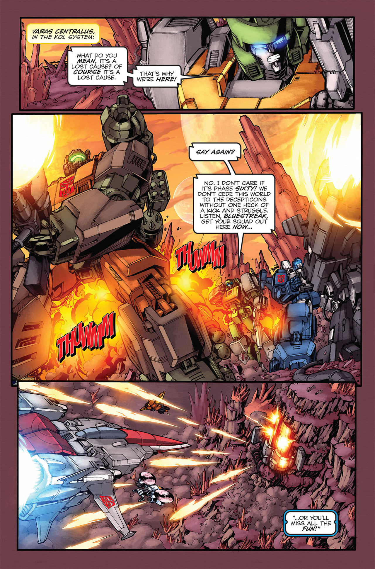 Read online The Transformers: Stormbringer comic -  Issue #2 - 11