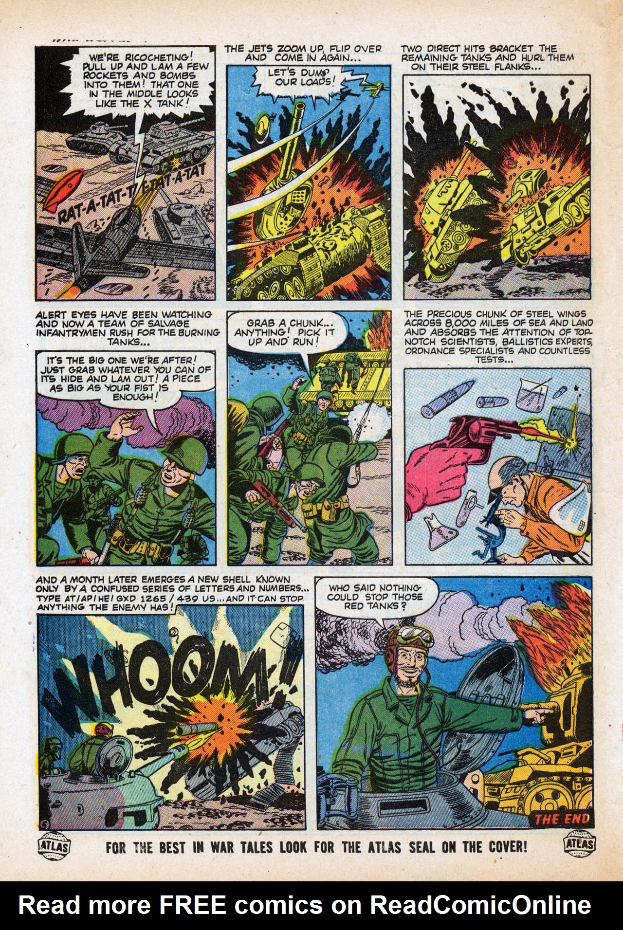 Read online War Action comic -  Issue #7 - 32