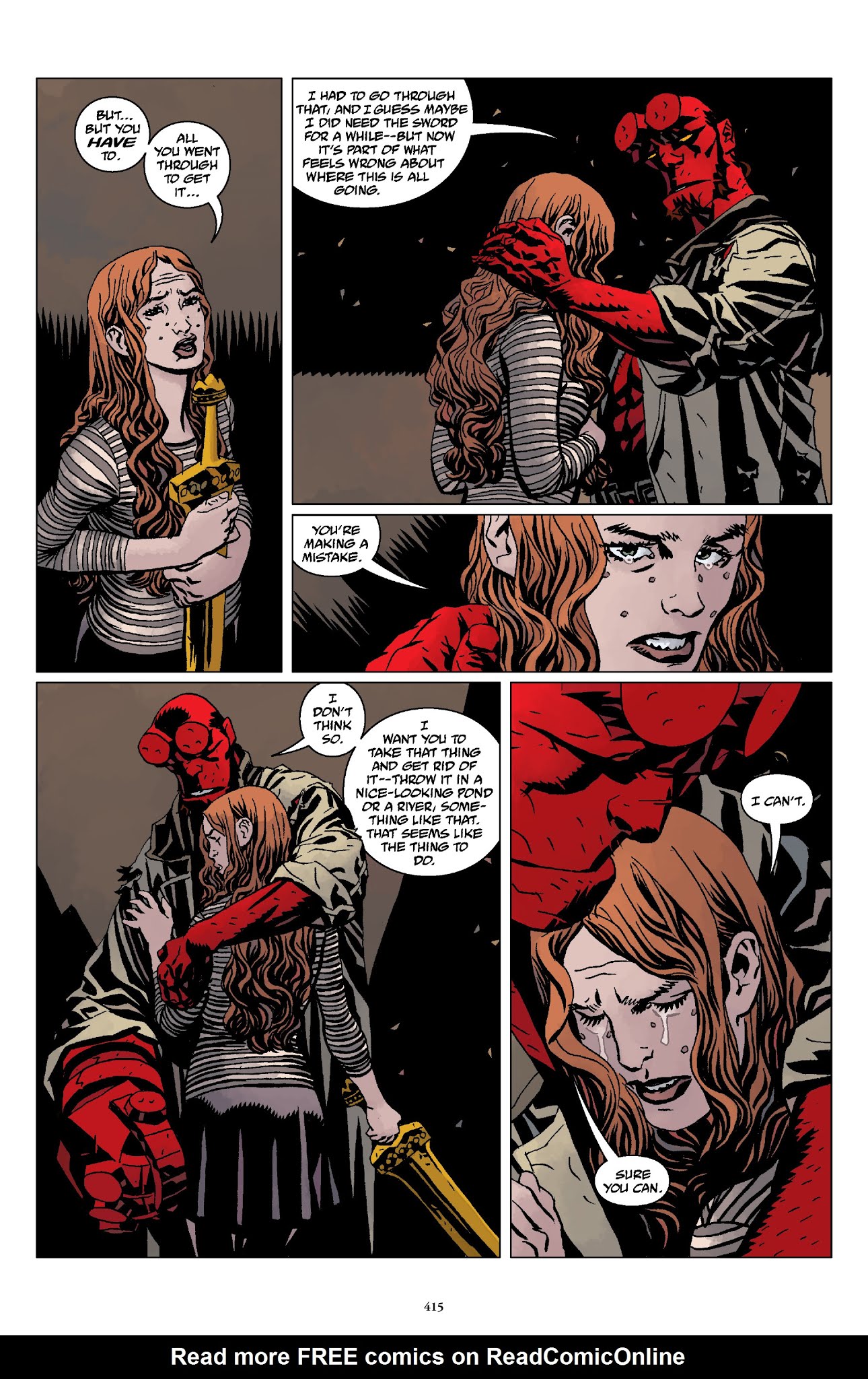 Read online Hellboy Omnibus comic -  Issue # TPB 3 (Part 5) - 16