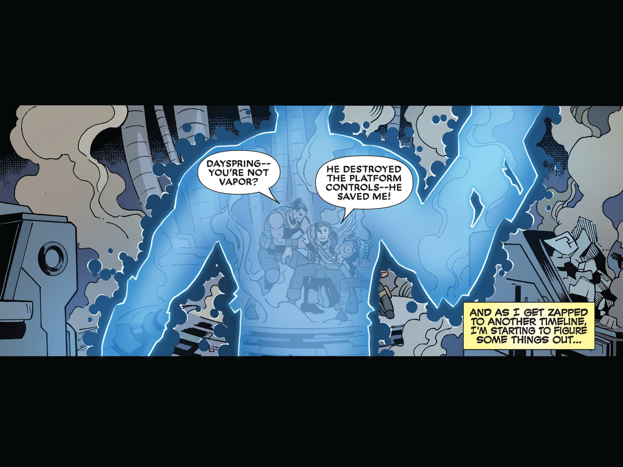 Read online Deadpool & Cable: Split Second Infinite Comic comic -  Issue #5 - 36