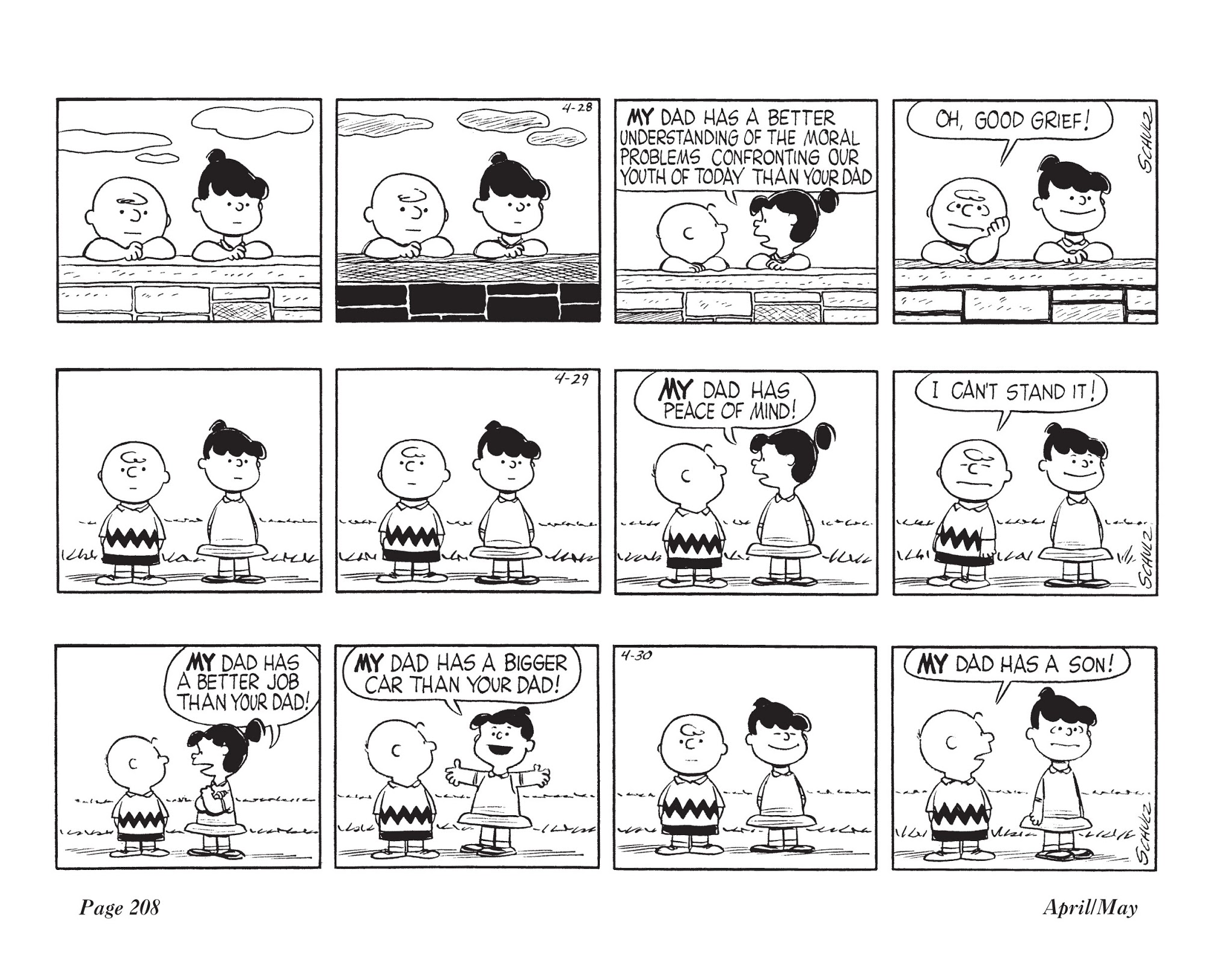 Read online The Complete Peanuts comic -  Issue # TPB 4 - 222