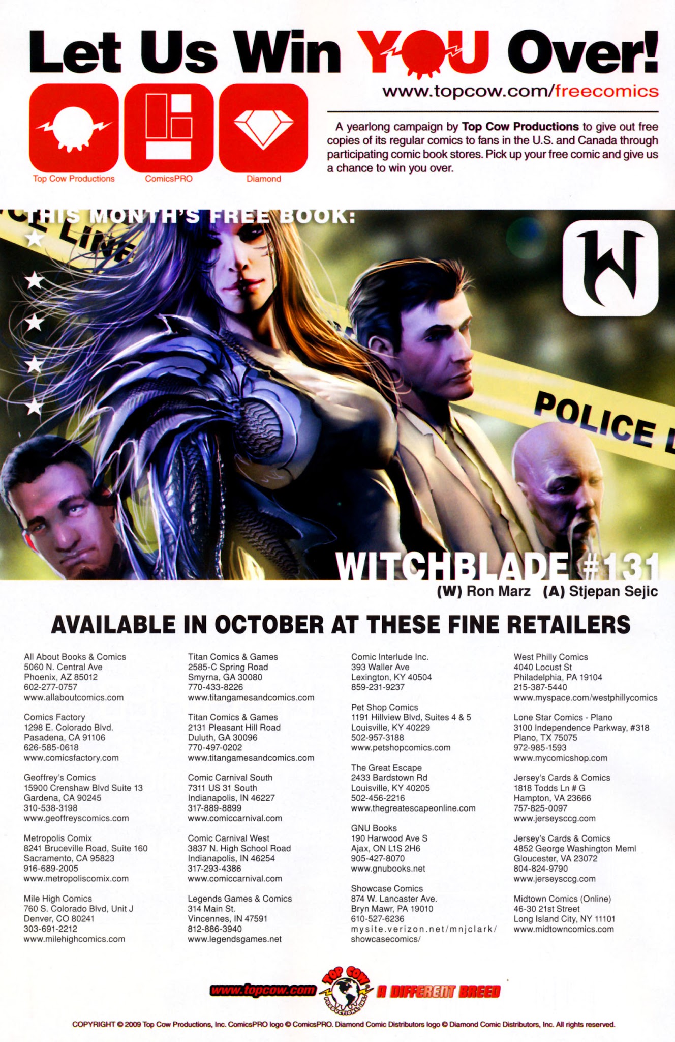 Read online Pilot Season 2009 comic -  Issue # Issue Declassified - 2