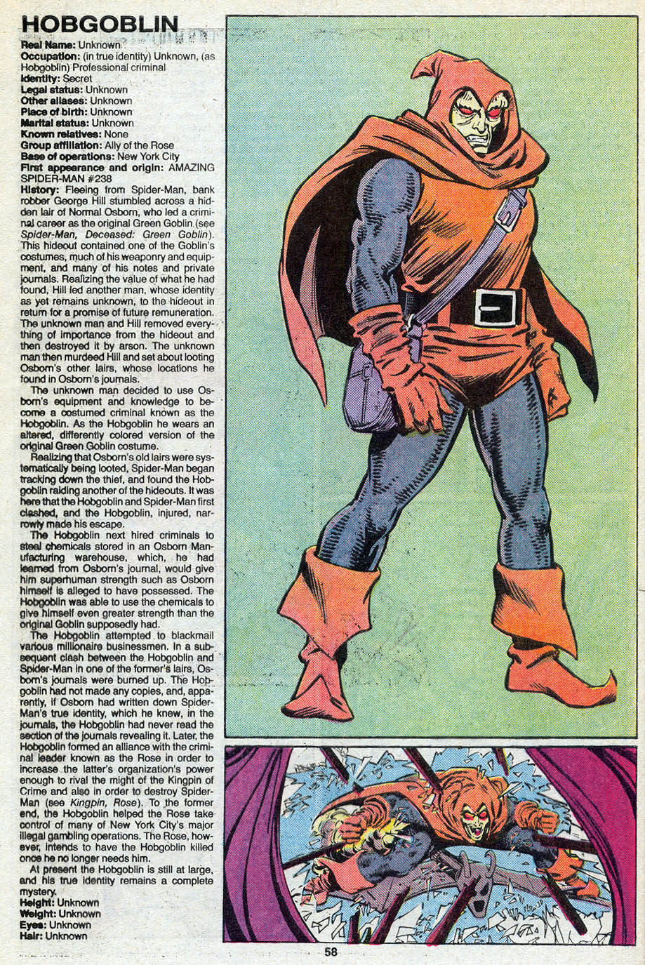 Read online The Official Handbook of the Marvel Universe Deluxe Edition comic -  Issue #5 - 60